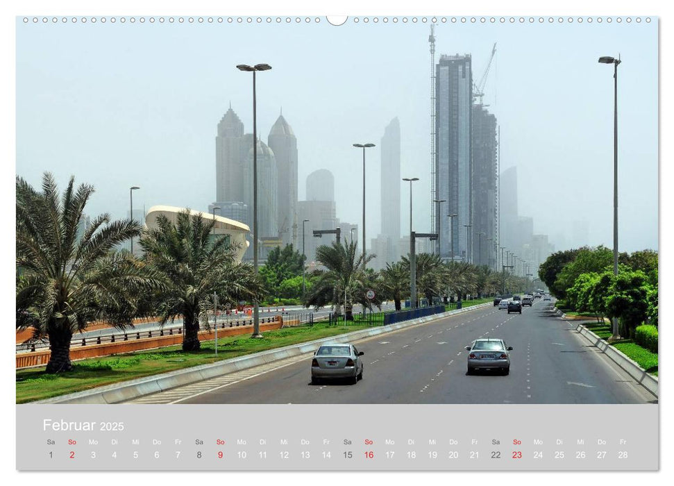 Abu Dhabi im Auge des Fotografen (CALVENDO Wandkalender 2025)