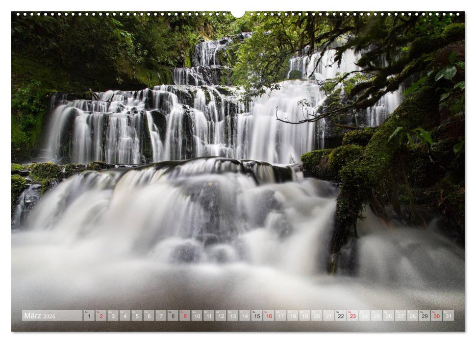 Neuseeland - Wilde Wälder (CALVENDO Premium Wandkalender 2025)