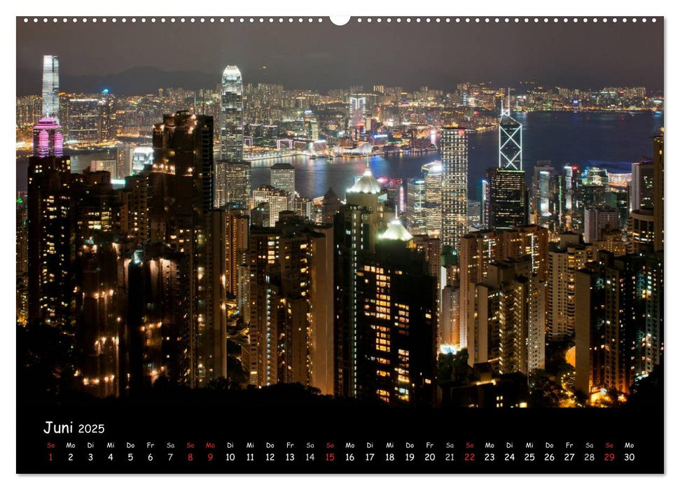 Hongkong im Auge des Fotografen (CALVENDO Premium Wandkalender 2025)