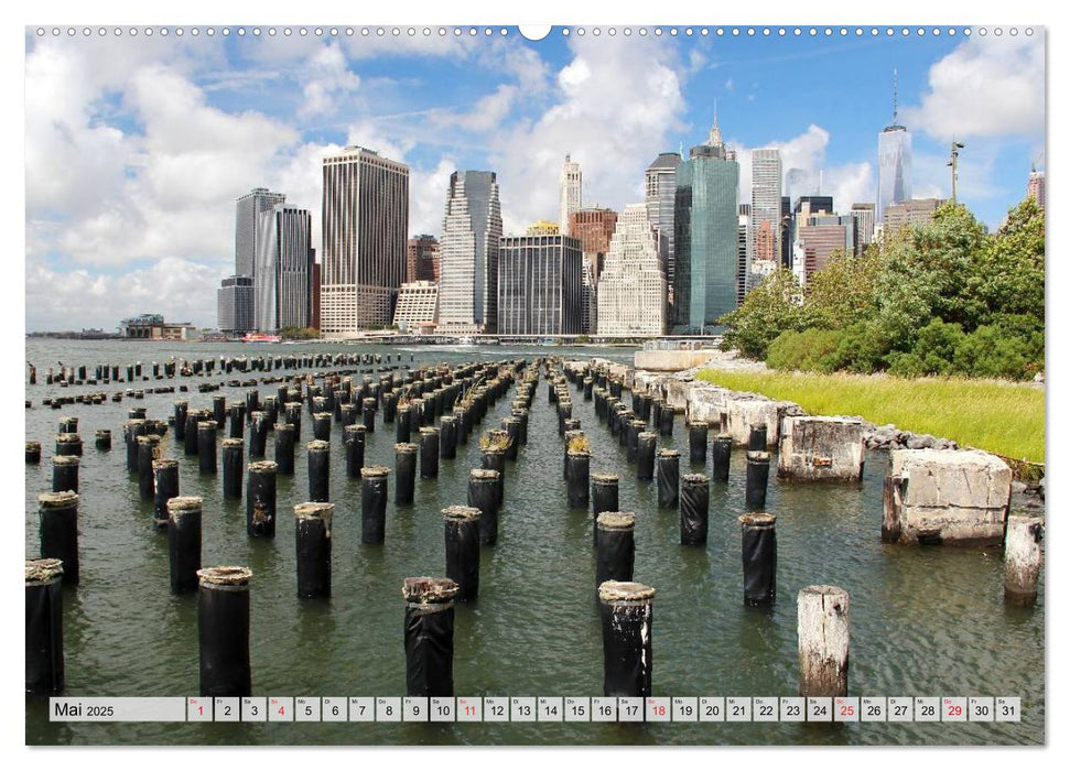 New York - Stadt deiner Träume (CALVENDO Premium Wandkalender 2025)