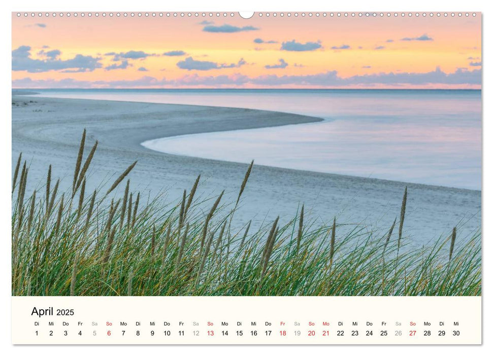 SYLT - Abendspaziergänge (CALVENDO Premium Wandkalender 2025)