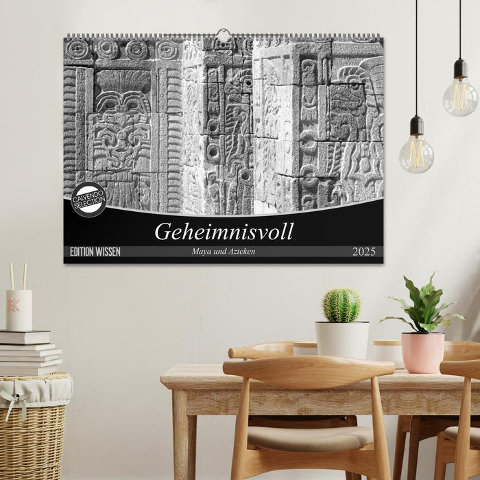 Geheimnisvoll - Maya und Azteken (CALVENDO Wandkalender 2025)