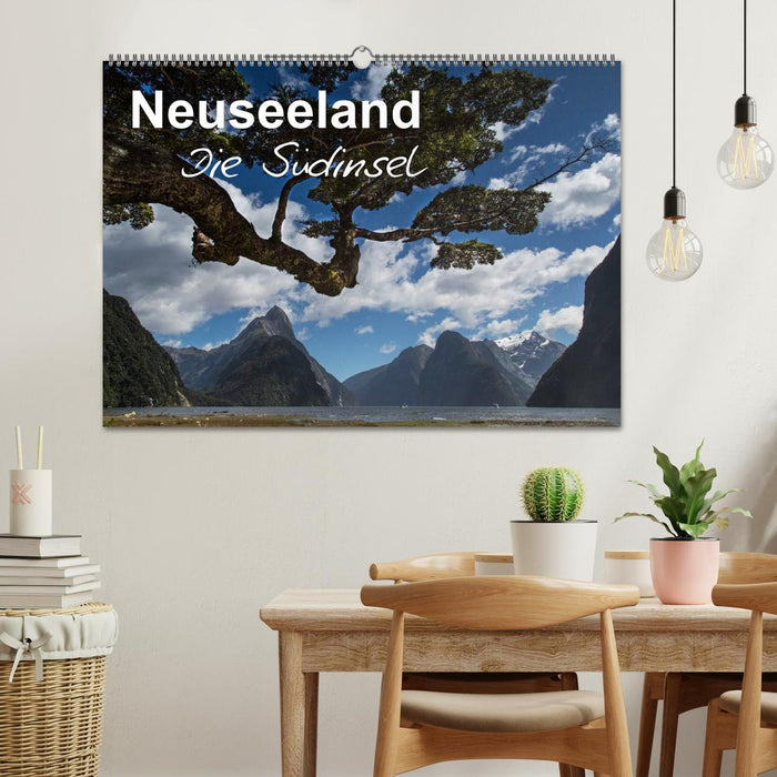 Neuseeland - Die Südinsel (CALVENDO Wandkalender 2025)