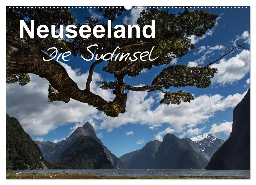 Neuseeland - Die Südinsel (CALVENDO Wandkalender 2025)