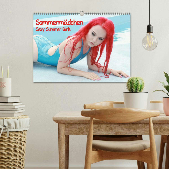 Sommermädchen - Sexy Summer Girls (CALVENDO Wandkalender 2025)