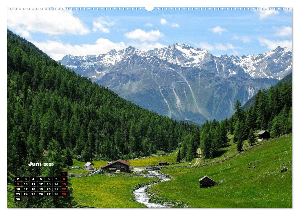 Unterwegs in Tirol (CALVENDO Premium Wandkalender 2025)