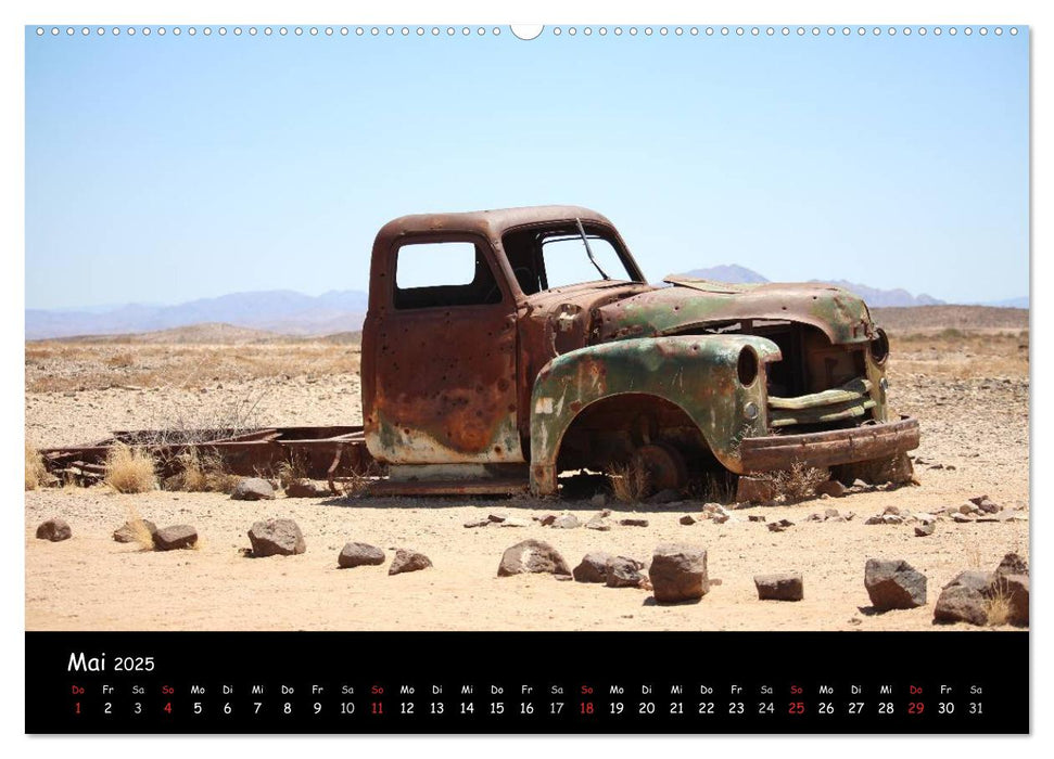 Faszination Namibia - Oldtimer mal anders (CALVENDO Premium Wandkalender 2025)