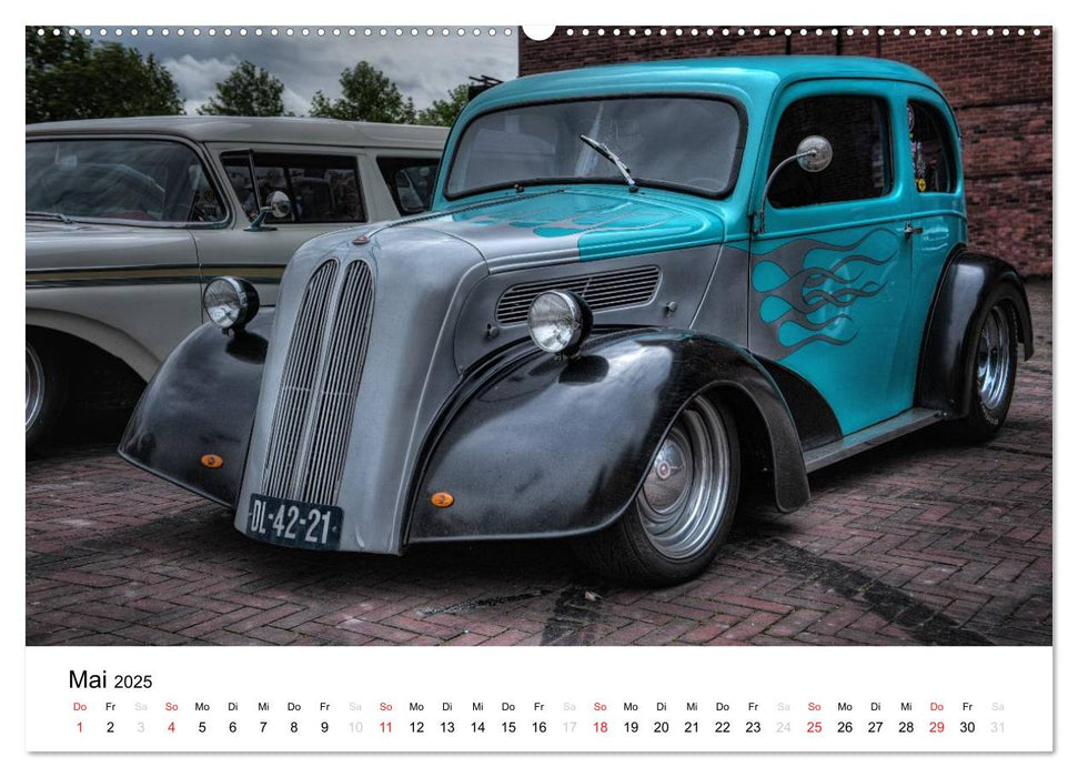 Custom Cars - Männerträume werden wahr (CALVENDO Premium Wandkalender 2025)