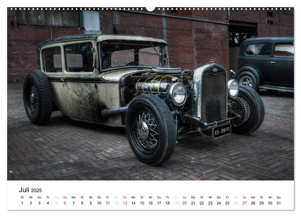 Custom Cars - Männerträume werden wahr (CALVENDO Premium Wandkalender 2025)