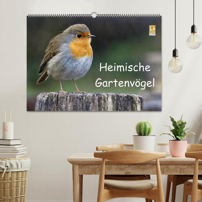 Heimische Gartenvögel (CALVENDO Wandkalender 2025)