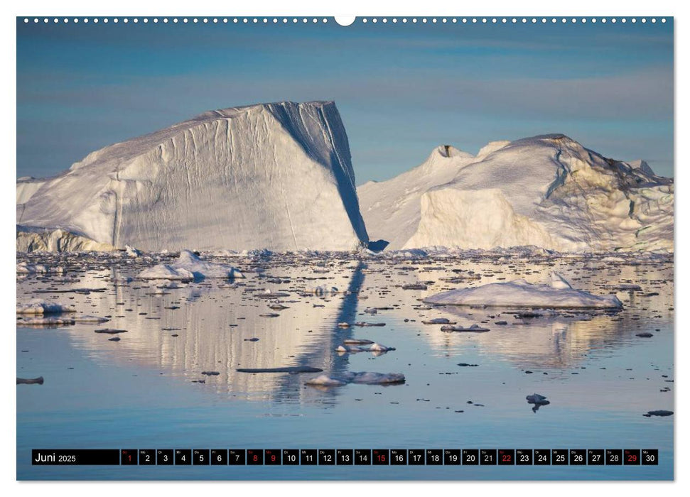 Ilulissat Eisfjord, Grönland. EIS - FORM UND LICHT (CALVENDO Premium Wandkalender 2025)