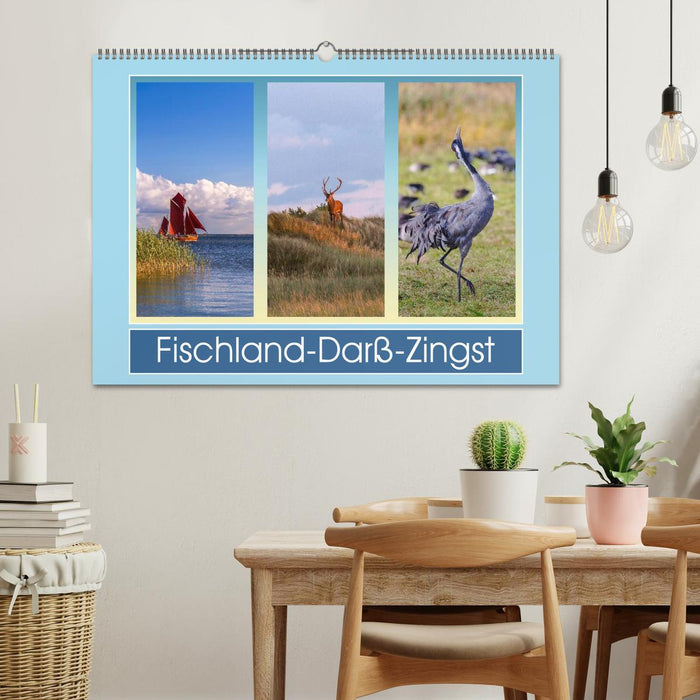 Fischland-Darß-Zingst (CALVENDO Wandkalender 2025)