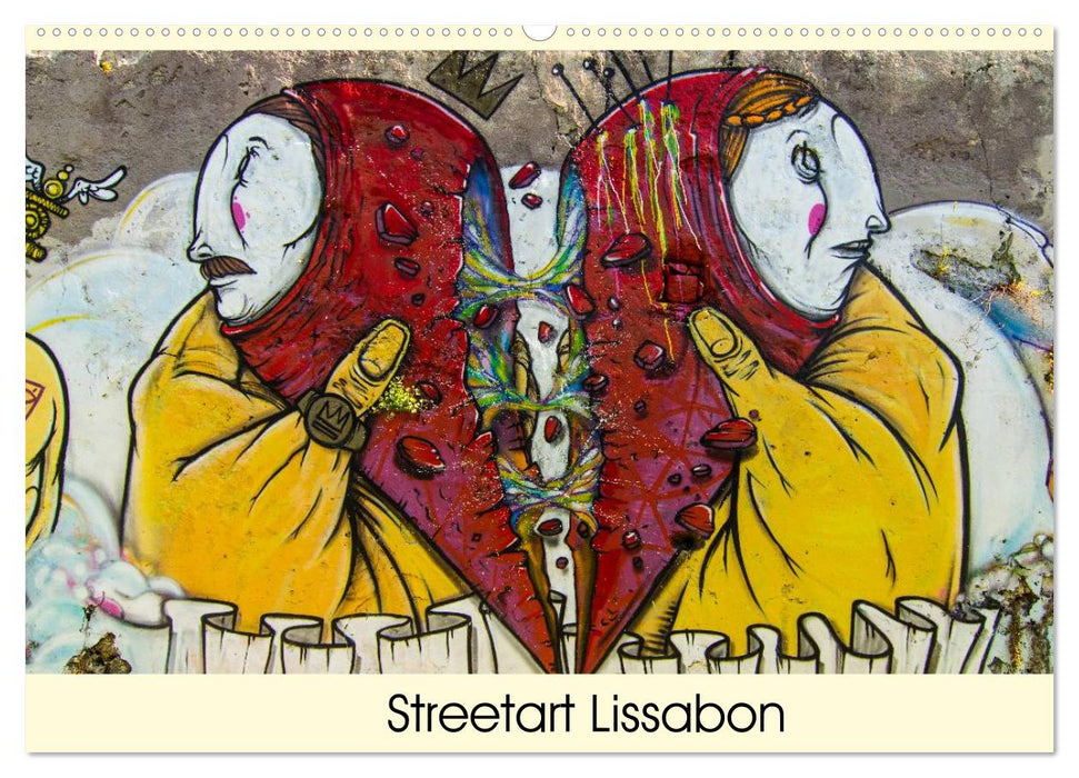 Streetart Lissabon (CALVENDO Wandkalender 2025)