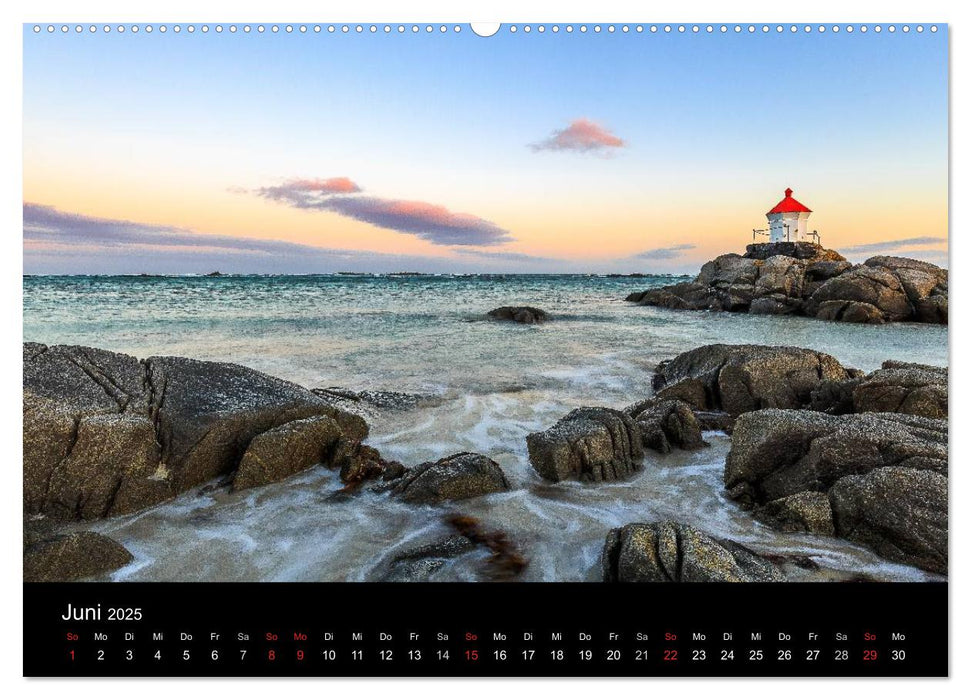 LOFOTEN - Inselparadies im Norden Norwegens (CALVENDO Premium Wandkalender 2025)