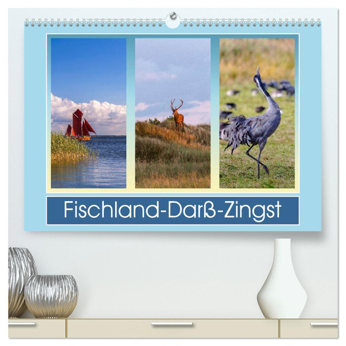 Fischland-Darß-Zingst (CALVENDO Premium Wandkalender 2025)