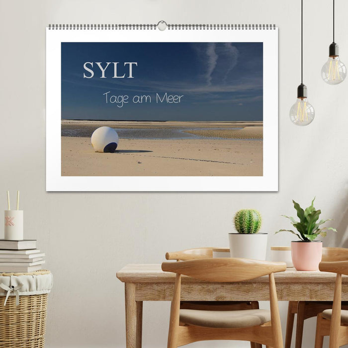 Sylt - Tage am Meer (CALVENDO Wandkalender 2025)