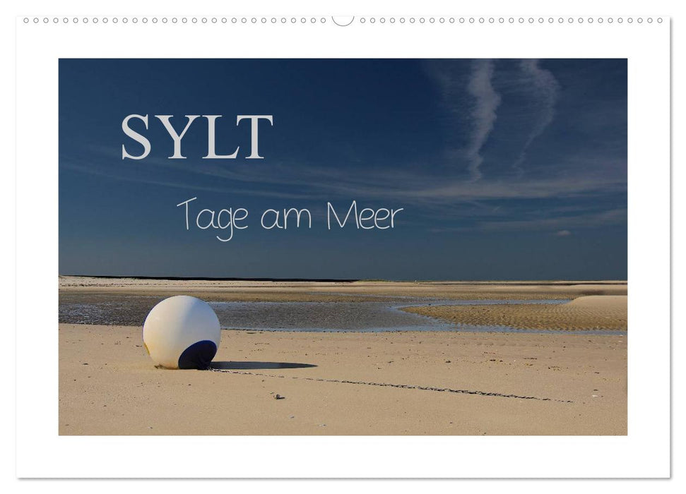 Sylt - Tage am Meer (CALVENDO Wandkalender 2025)