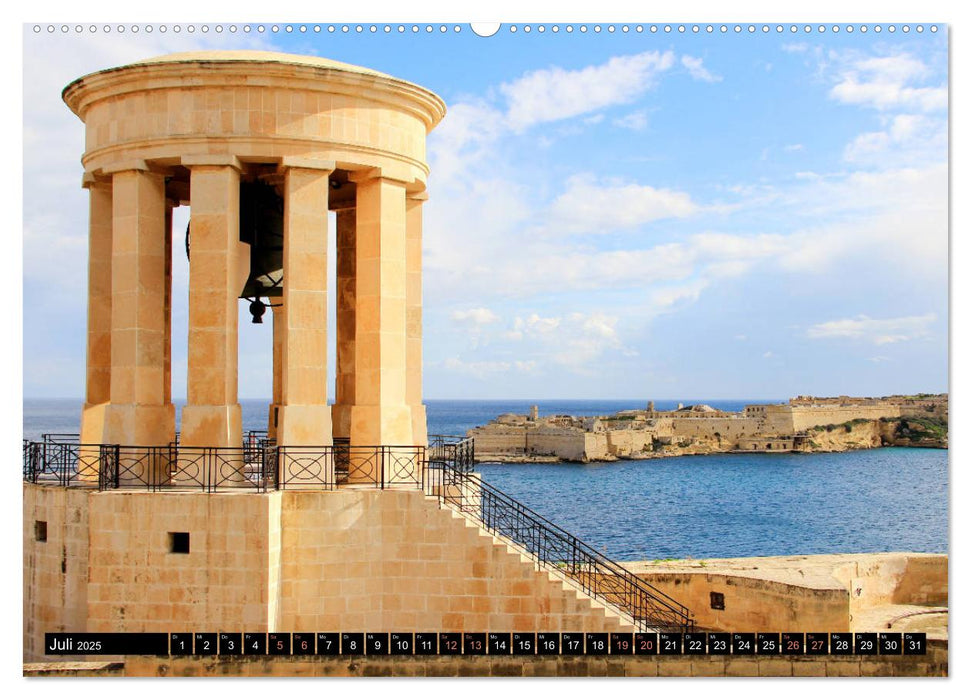 Malta - Juwel im Mittelmeer (CALVENDO Premium Wandkalender 2025)