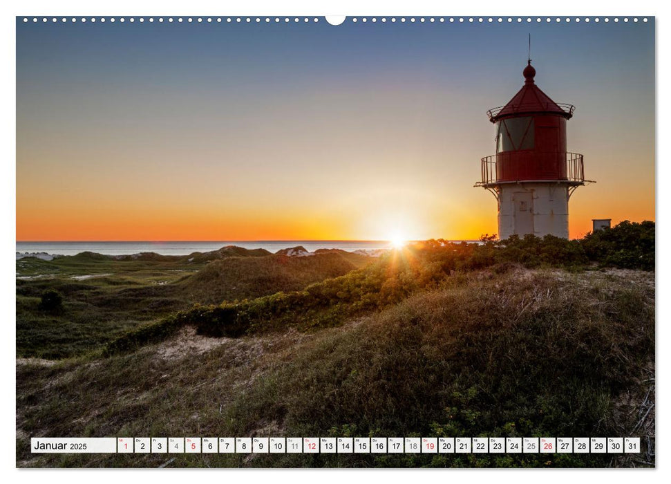 Amrum. Natur und Landschaften (CALVENDO Premium Wandkalender 2025)