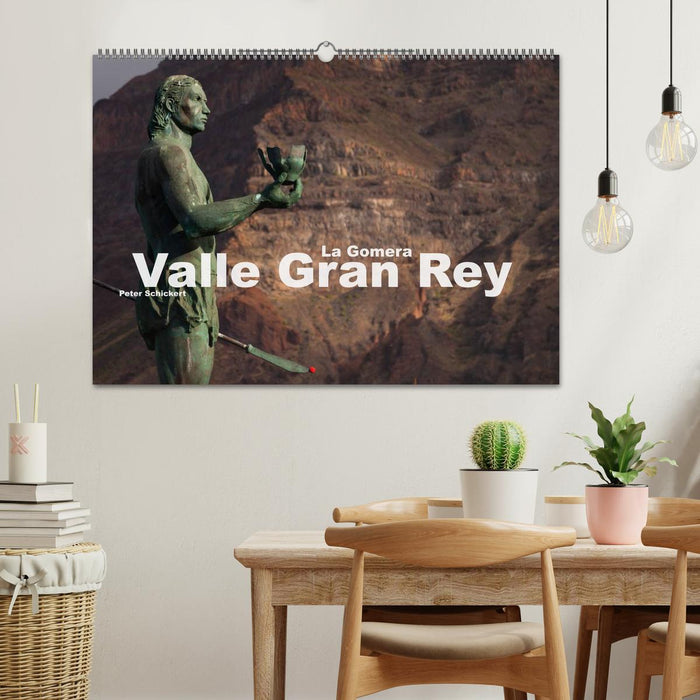 La Gomera - Valle Gran Rey (CALVENDO Wandkalender 2025)