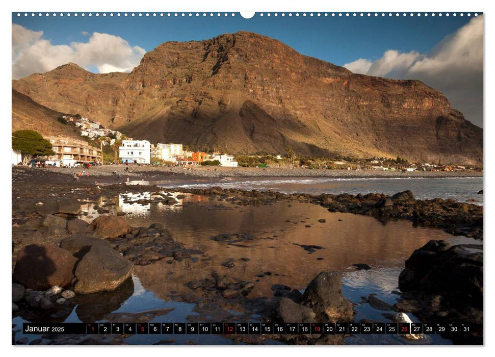 La Gomera - Valle Gran Rey (CALVENDO Wandkalender 2025)