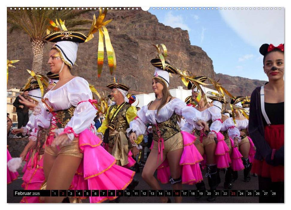 La Gomera - Valle Gran Rey (CALVENDO Wandkalender 2025)