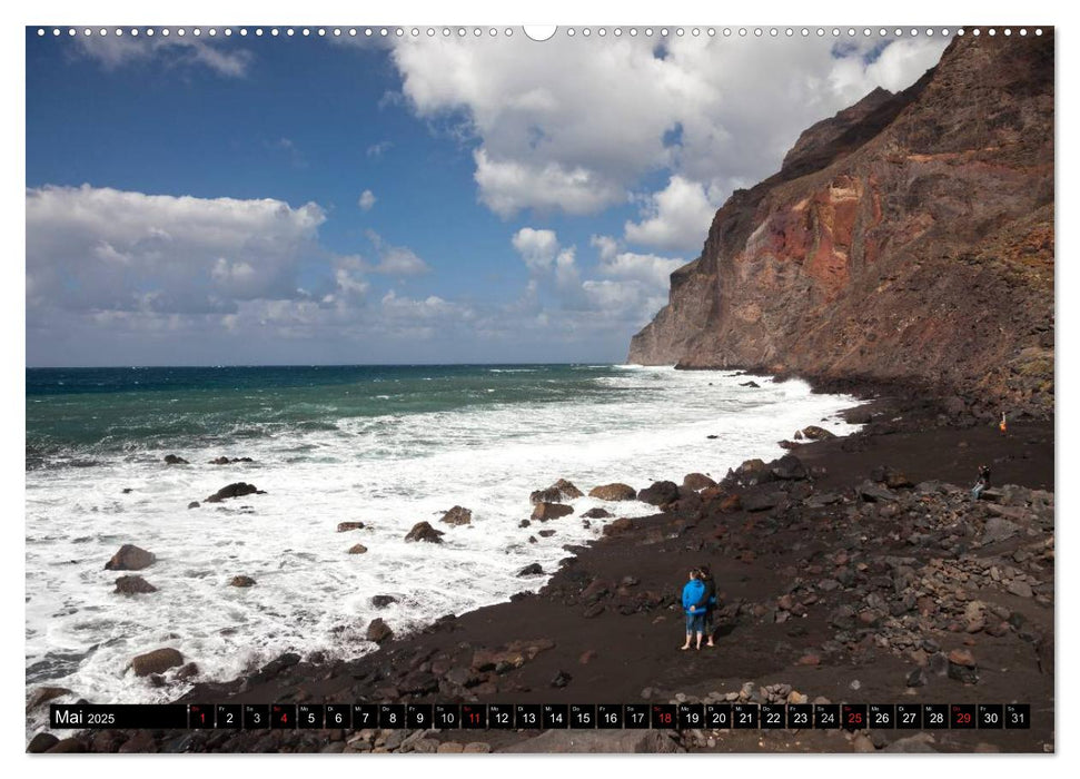 La Gomera - Valle Gran Rey (CALVENDO Wandkalender 2025)