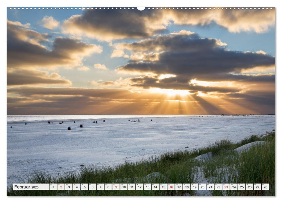 Amrum. Natur und Landschaften (CALVENDO Wandkalender 2025)