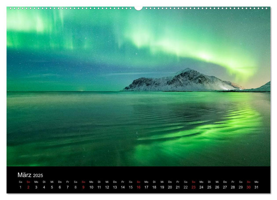 LOFOTEN - Inselparadies im Norden Norwegens (CALVENDO Wandkalender 2025)
