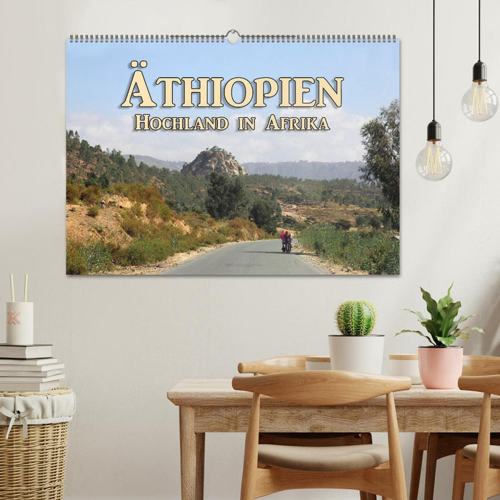 Äthiopien - Hochland in Afrika (CALVENDO Wandkalender 2025)