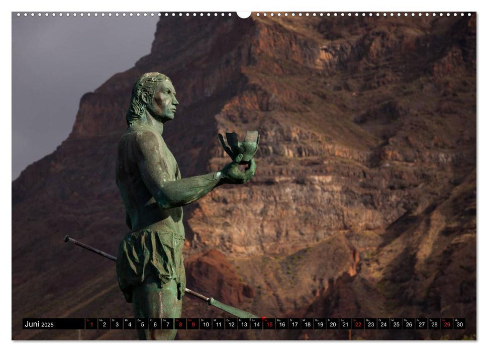 La Gomera - Valle Gran Rey (CALVENDO Premium Wandkalender 2025)