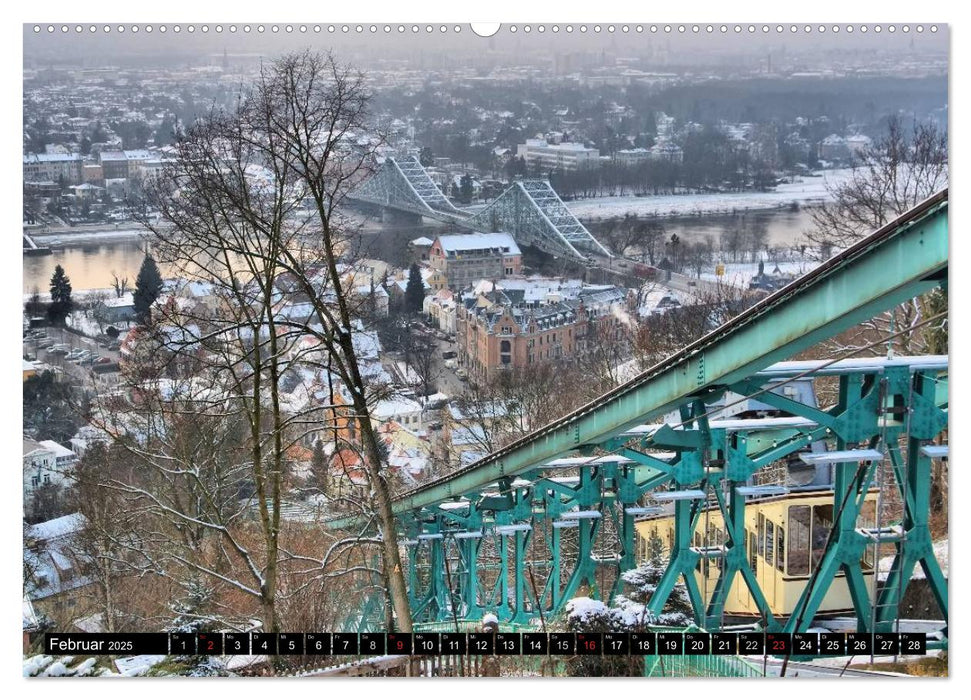 Dresden - Wunderschönes Elbflorenz (CALVENDO Premium Wandkalender 2025)