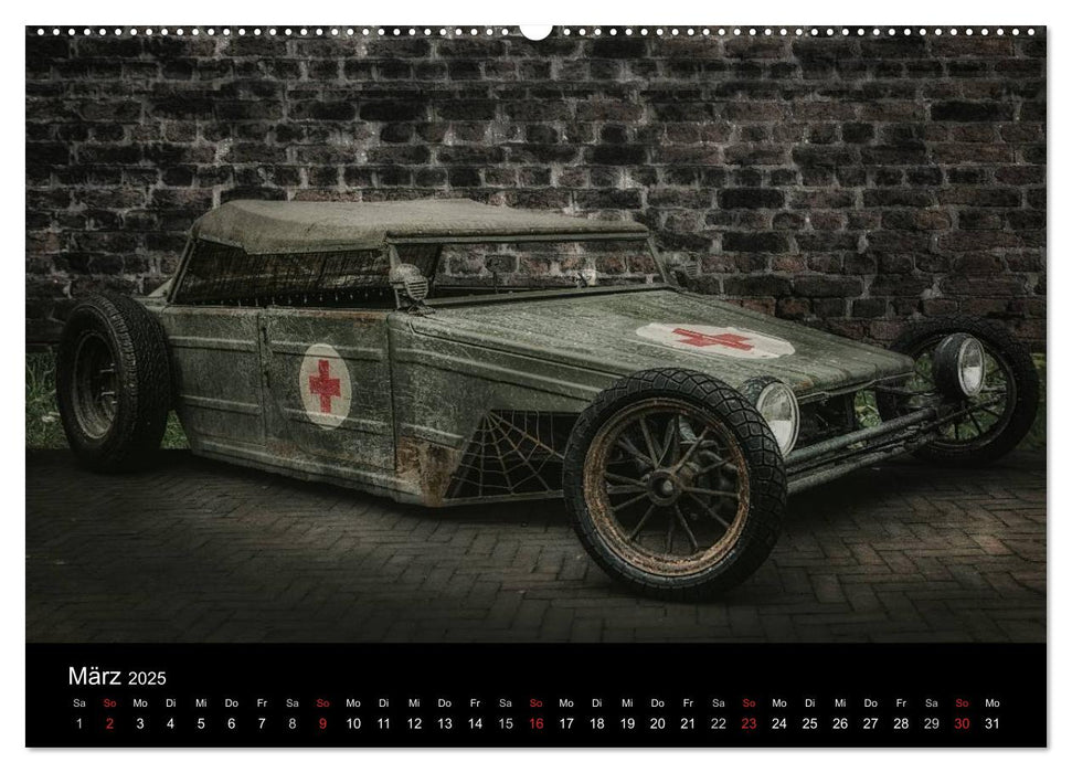 Custom Cars - Autos die begeistern (CALVENDO Premium Wandkalender 2025)