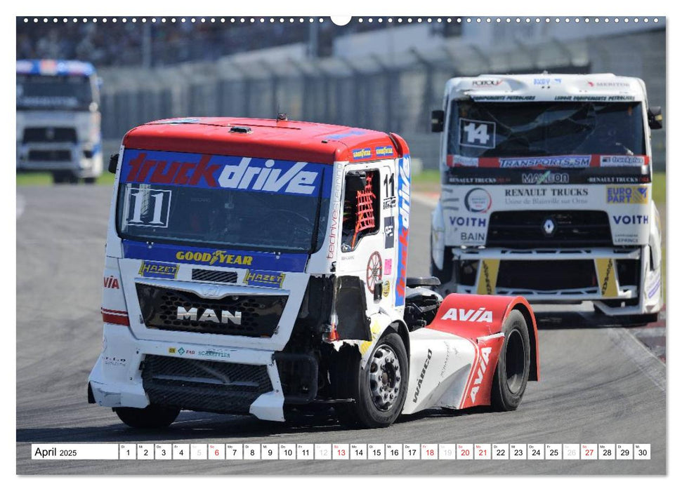 Faszination Truck Racing (CALVENDO Premium Wandkalender 2025)