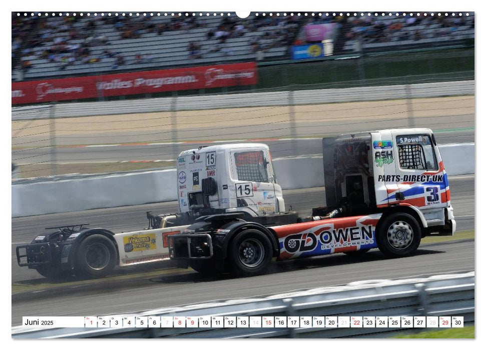 Faszination Truck Racing (CALVENDO Premium Wandkalender 2025)