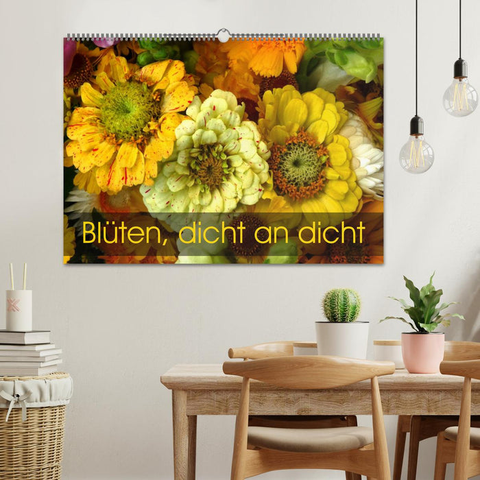 Blüten dicht an dicht (CALVENDO Wandkalender 2025)