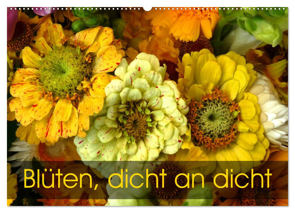 Blüten dicht an dicht (CALVENDO Wandkalender 2025)