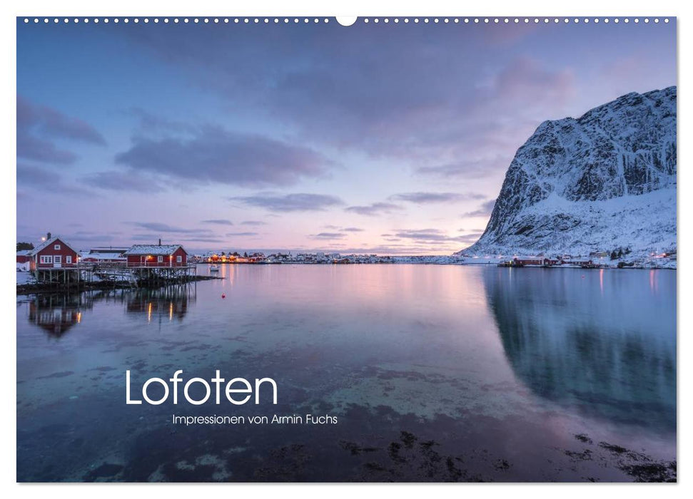 Lofoten Impressionen von Armin Fuchs (CALVENDO Wandkalender 2025)