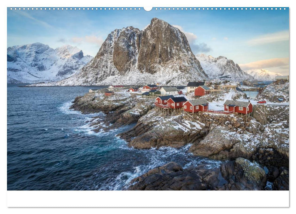 Lofoten Impressionen von Armin Fuchs (CALVENDO Wandkalender 2025)