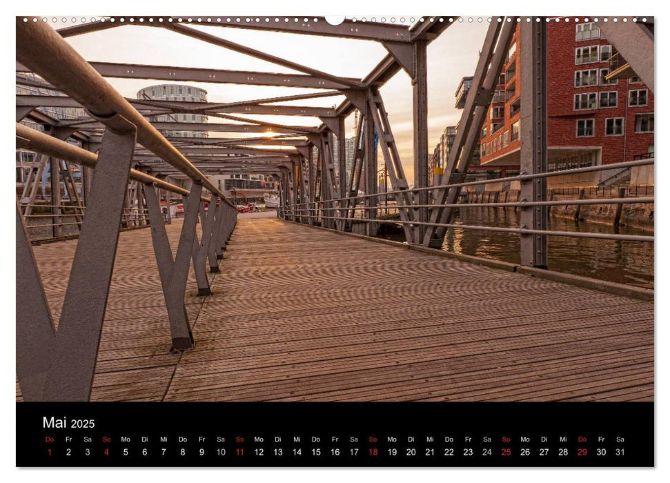 Hamburg . Das Tor zur Welt... (CALVENDO Premium Wandkalender 2025)