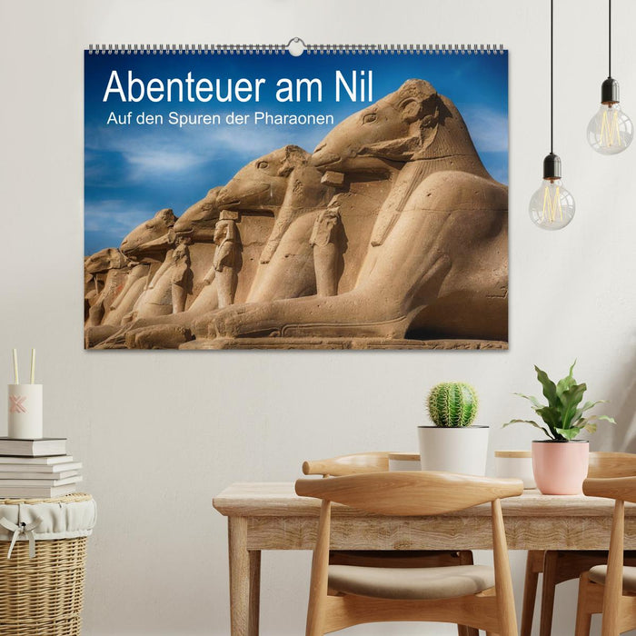 Abenteuer am Nil. Auf den Spuren der Pharaonen (CALVENDO Wandkalender 2025)