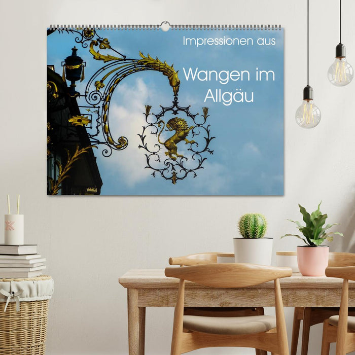 Impressionen aus Wangen im Allgäu (CALVENDO Wandkalender 2025)