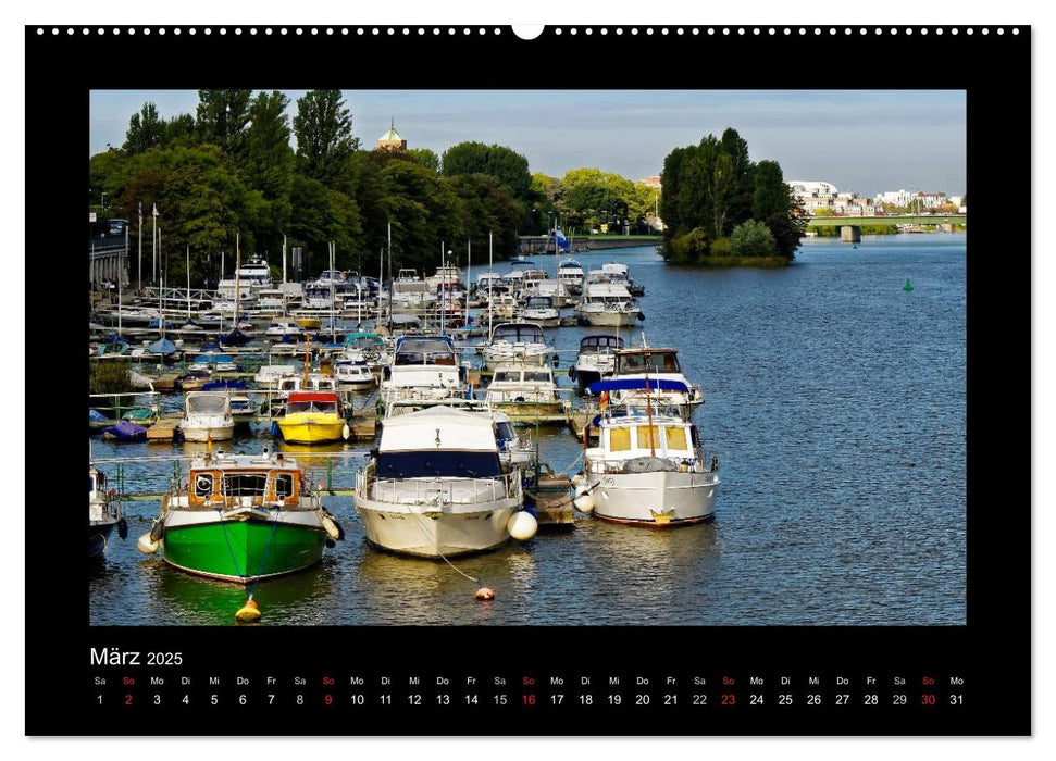 Heidelberg Views - Heidelberger Ansichten (CALVENDO Premium Wandkalender 2025)