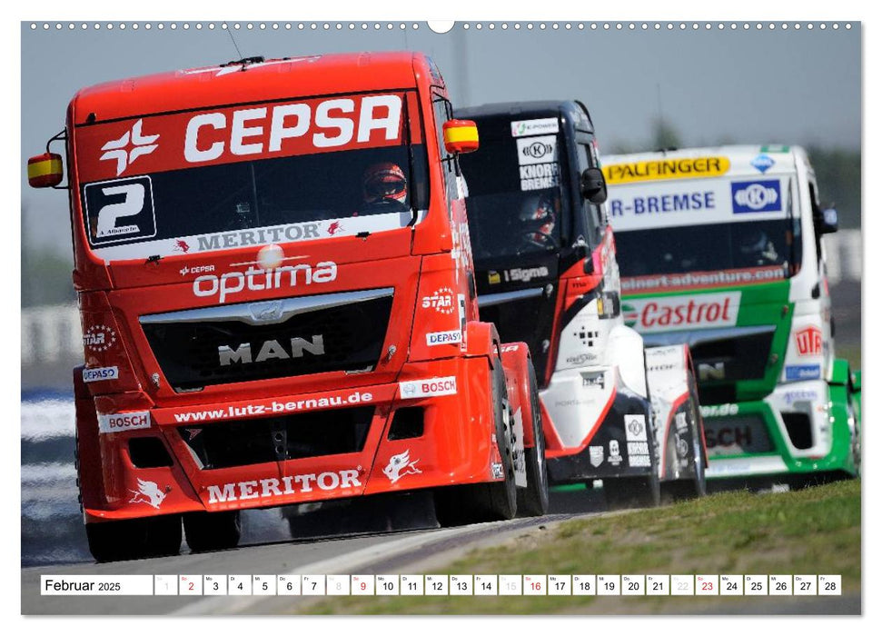 Faszination Truck Racing (CALVENDO Wandkalender 2025)