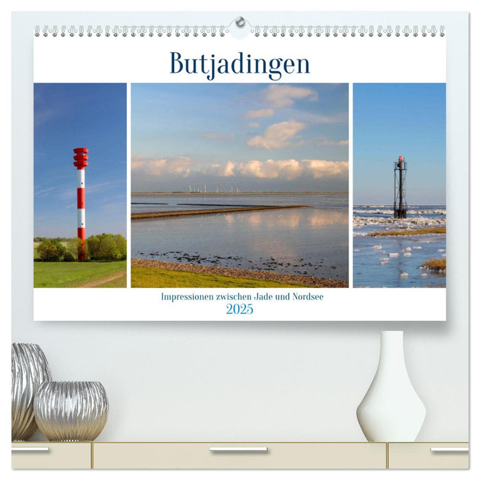 Butjadingen. Impressionen zwischen Jade und Nordsee (CALVENDO Premium Wandkalender 2025)