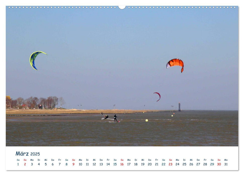 Butjadingen. Impressionen zwischen Jade und Nordsee (CALVENDO Premium Wandkalender 2025)