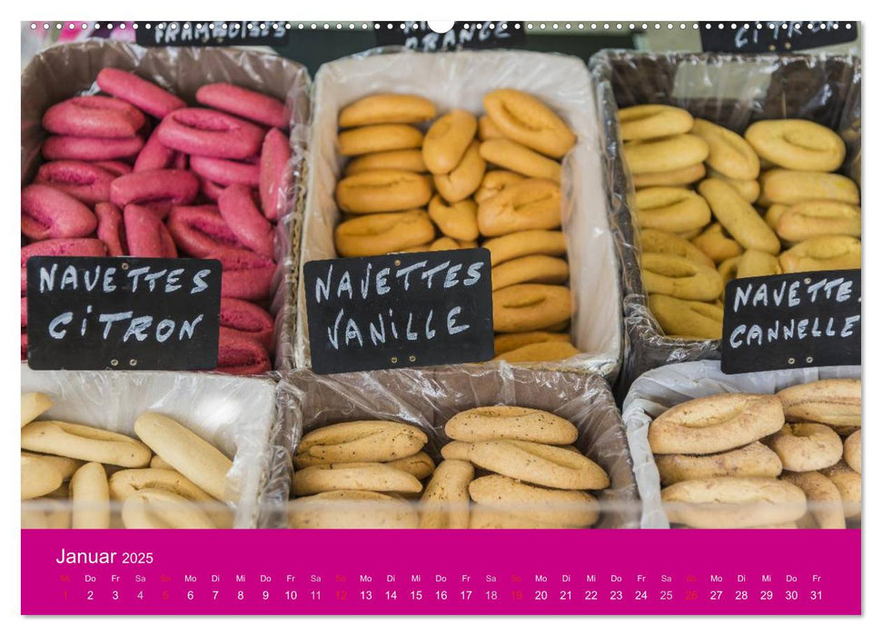 Marché Provencal - Märkte der Provence (CALVENDO Wandkalender 2025)