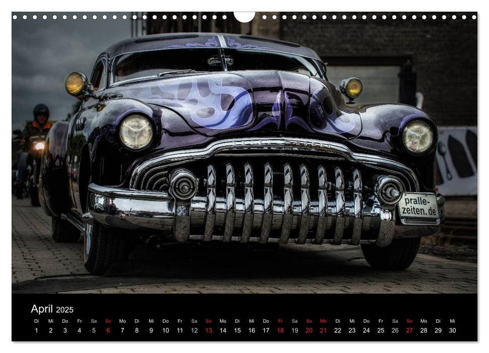 Custom Cars - Autos die begeistern (CALVENDO Wandkalender 2025)