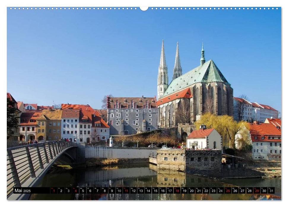 Unterwegs im schönen Sachsen (CALVENDO Wandkalender 2025)