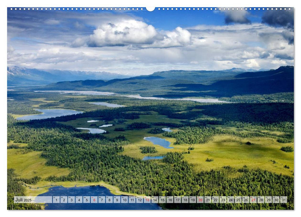 Alaska und Kanada (CALVENDO Premium Wandkalender 2025)